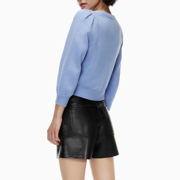 Aritzia Wilfred sweater in “soft Iris” size M - Picture 4 of 9